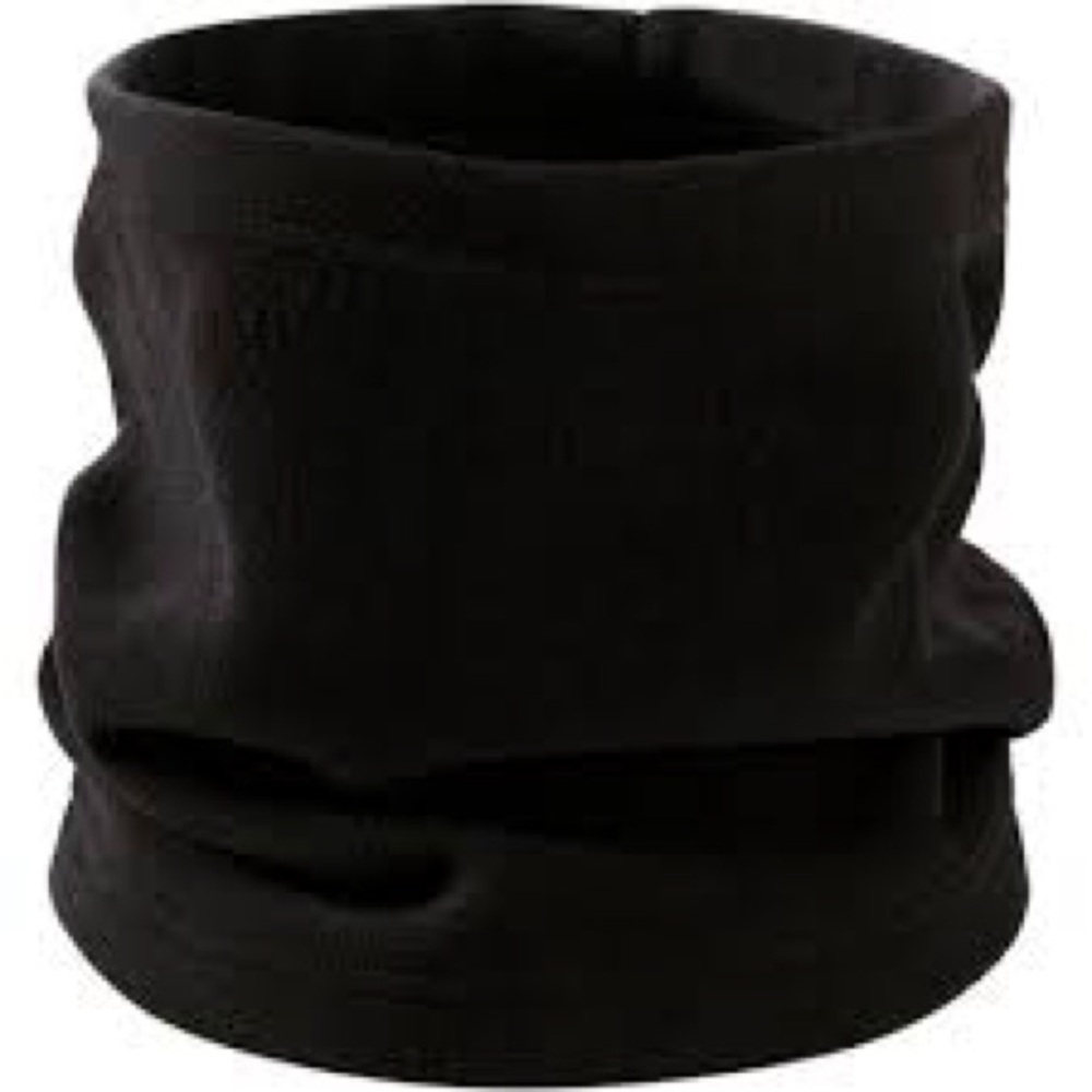 NEW Decathlon Wedze Adult Ski Gaiter Neck Warmer Black Fleece Soft Adjustable